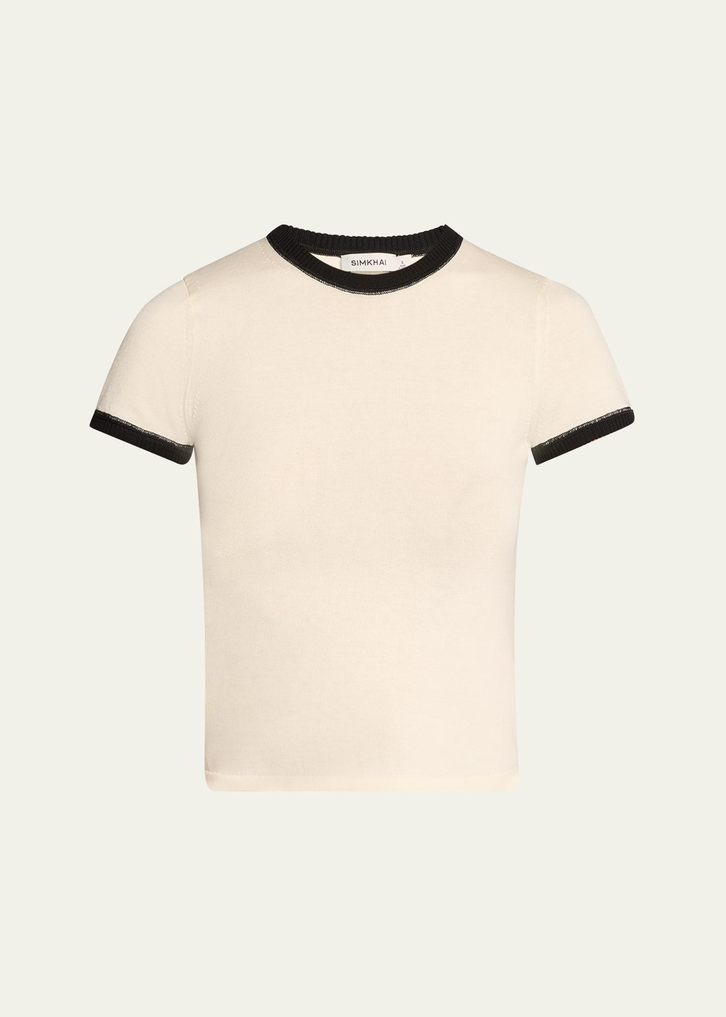 carmen crewneck ringer tee