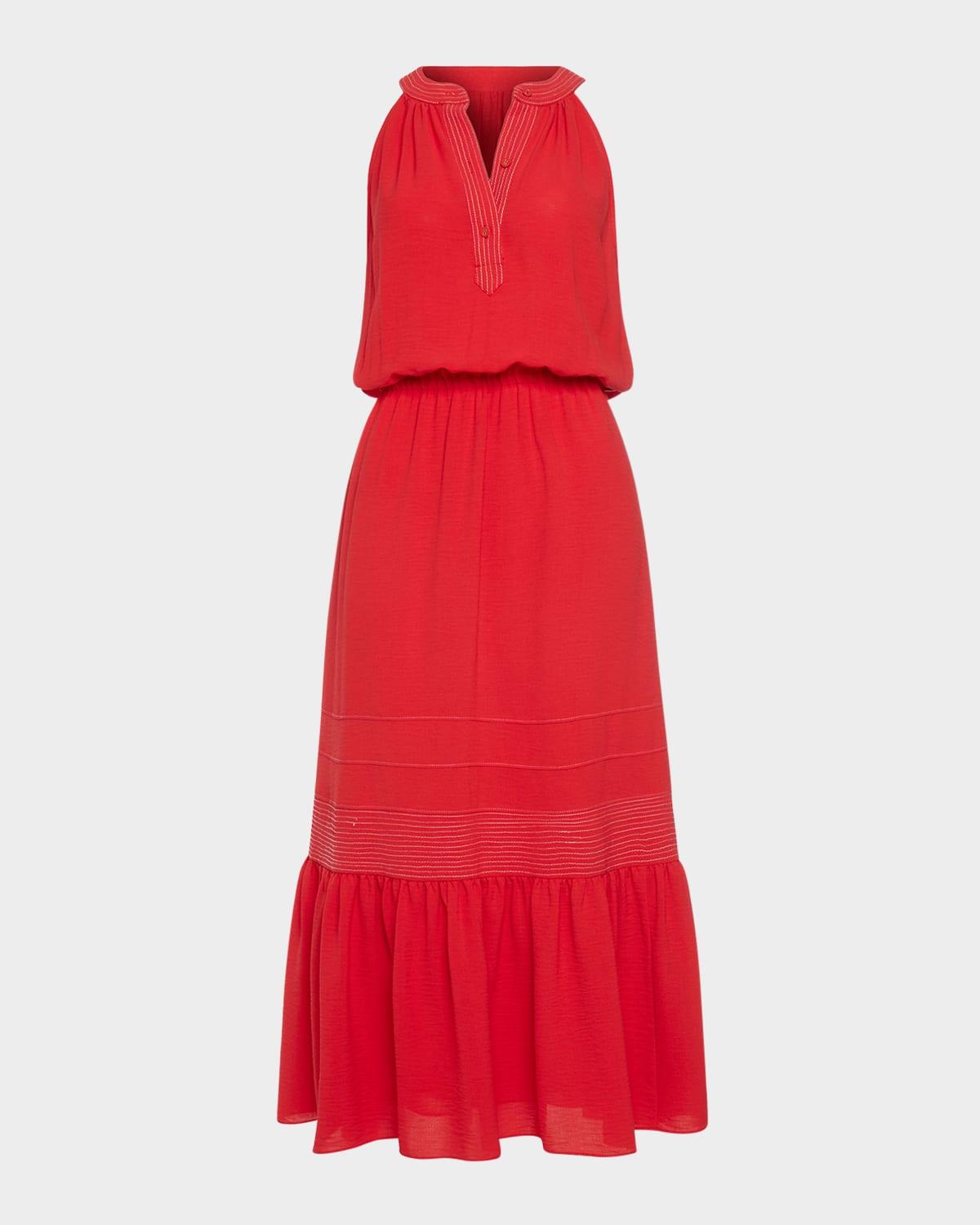 carmen midi dress