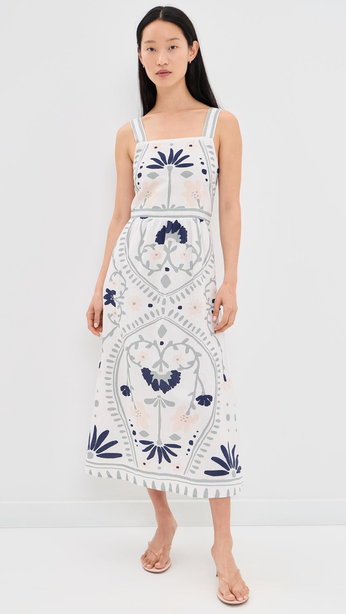 carmen midi dress