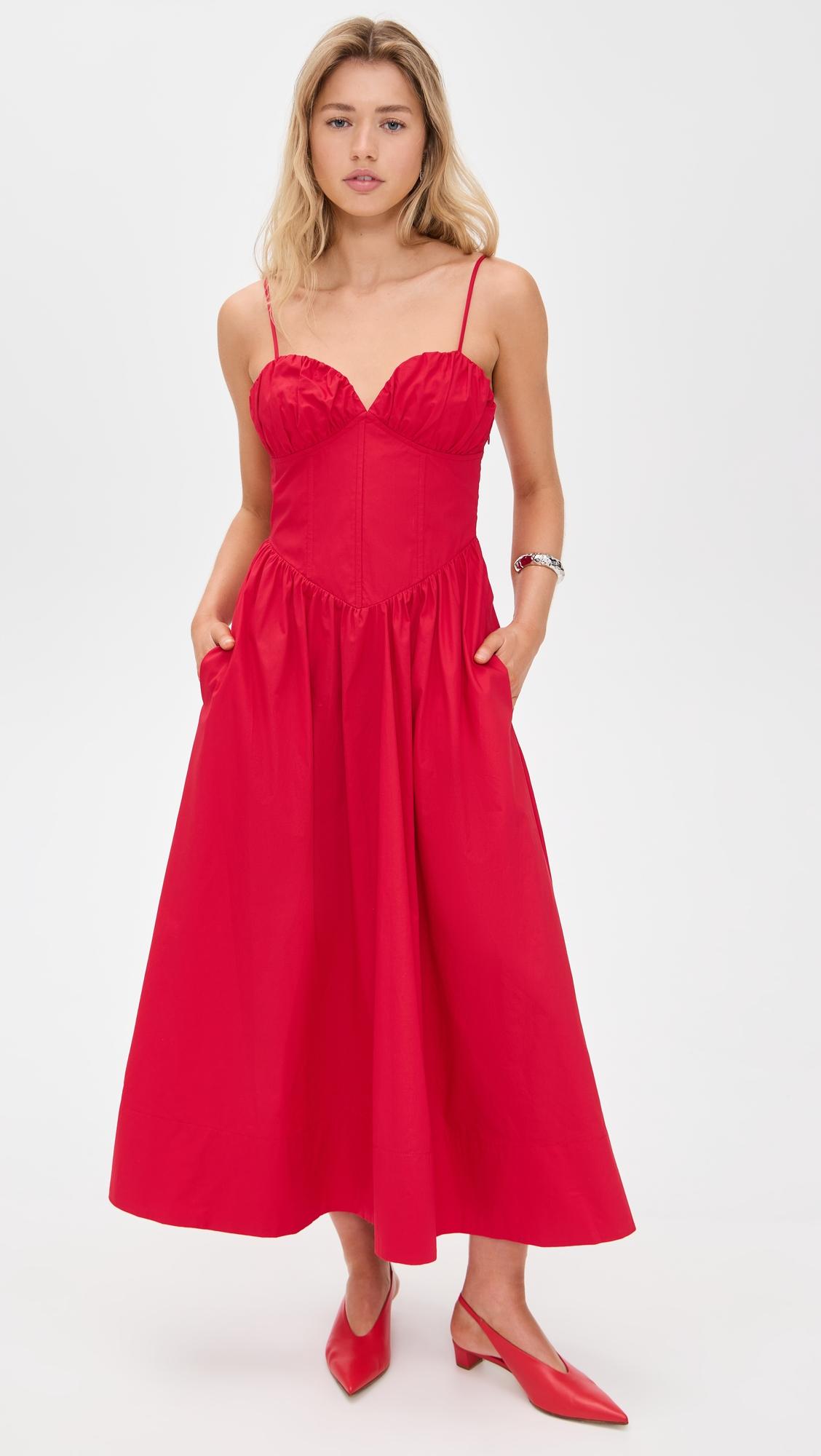 carmin maxi dress