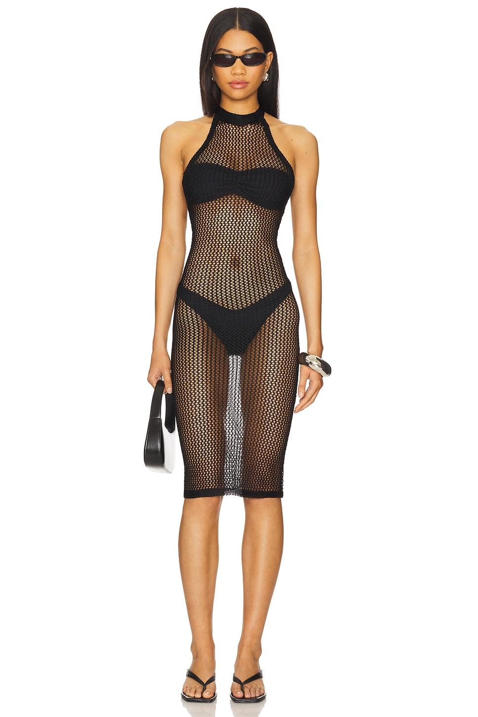 carmina halter dress