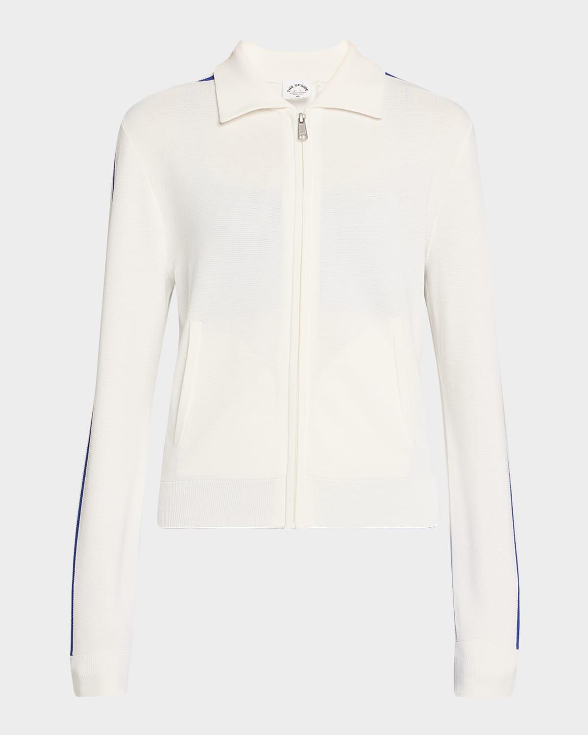 carnaby pari zip knit jacket