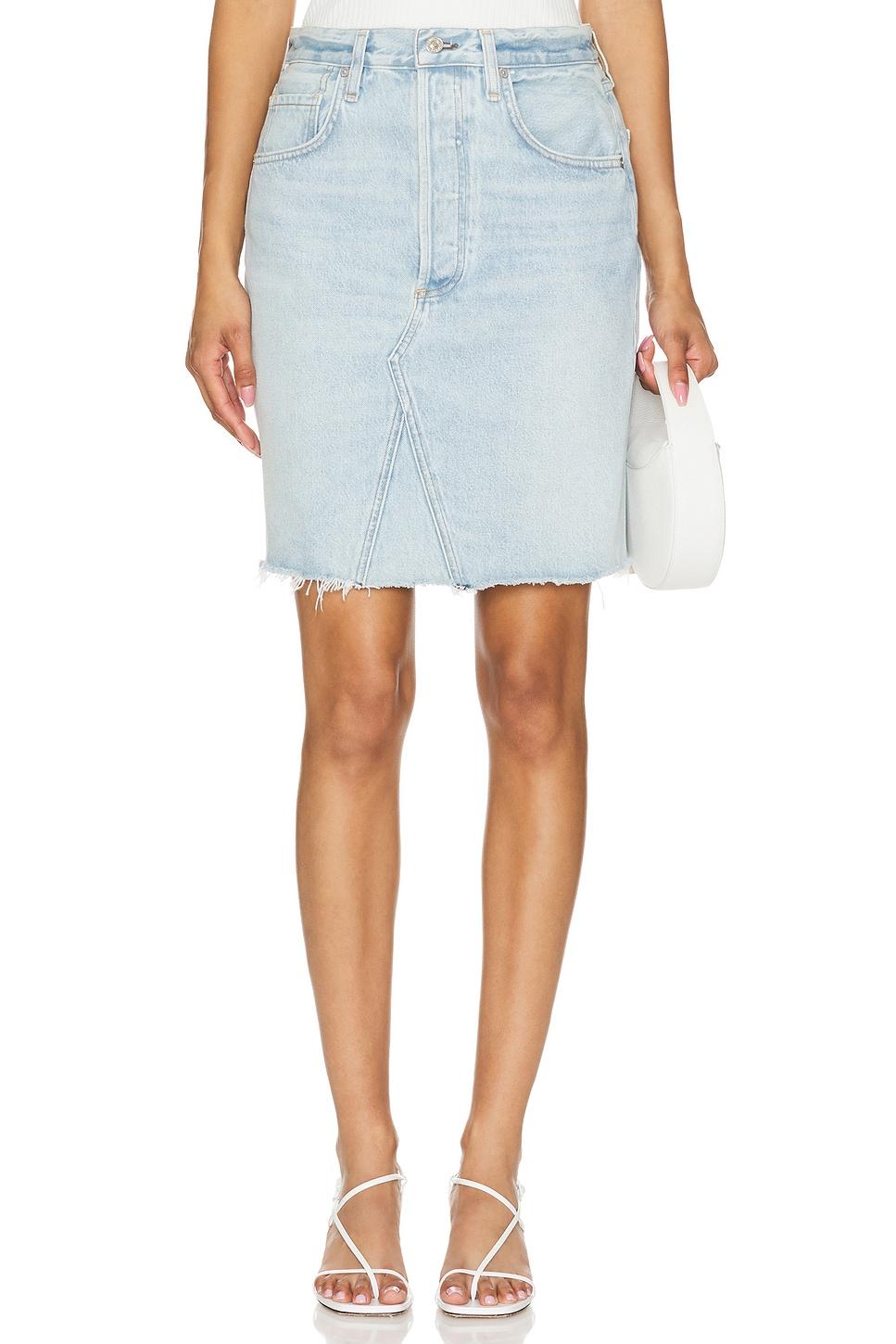 carolina destructed skirt