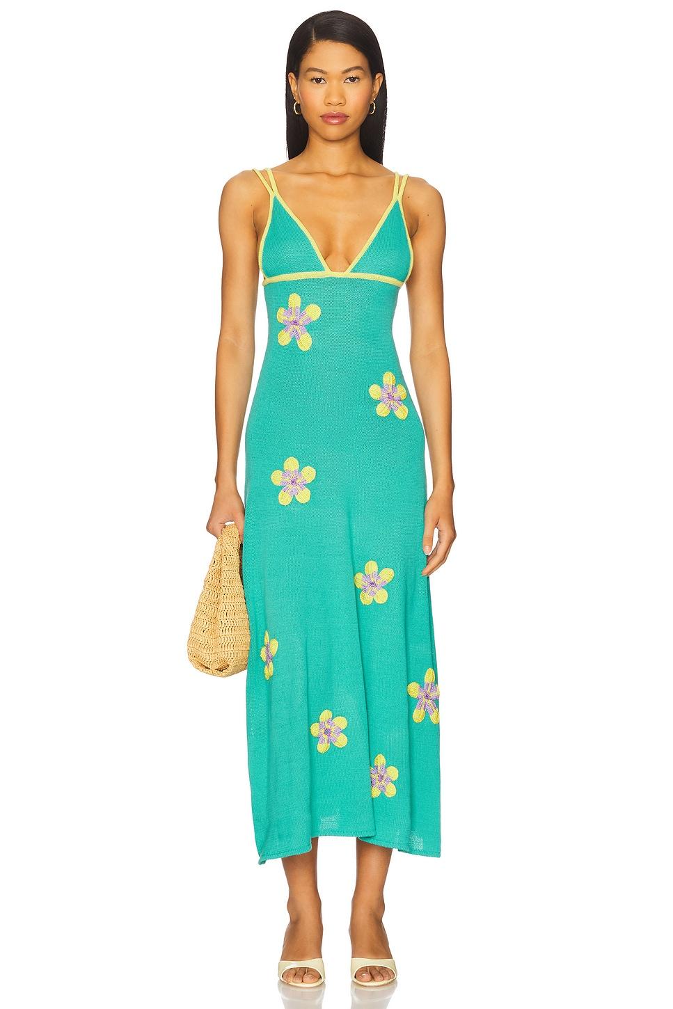 carolina flowers dress