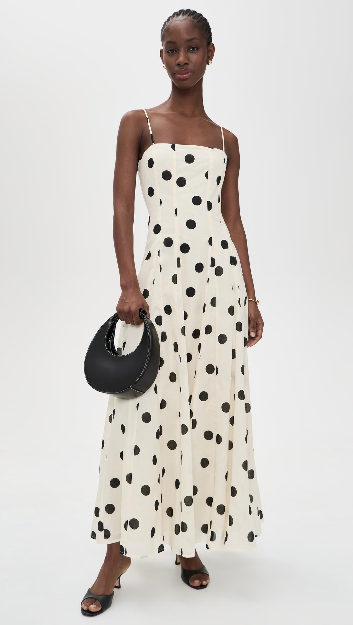 carolina godet dress