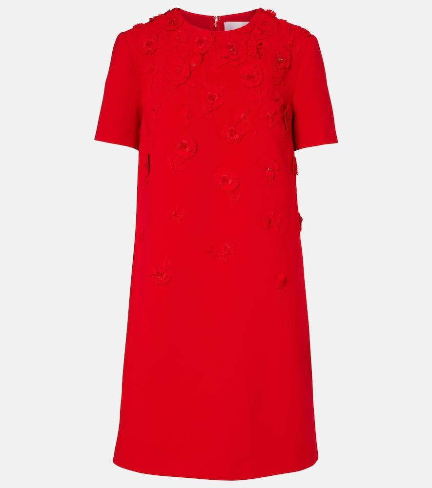 carolina herrera embellished minidress