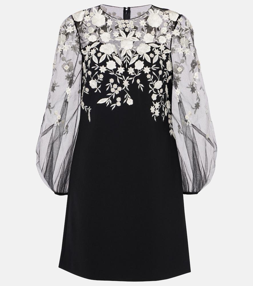 carolina herrera embroidered puff