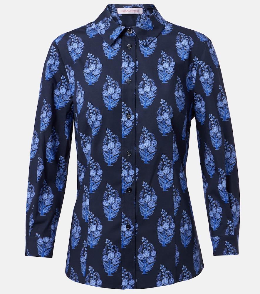 carolina herrera icon floral cotton