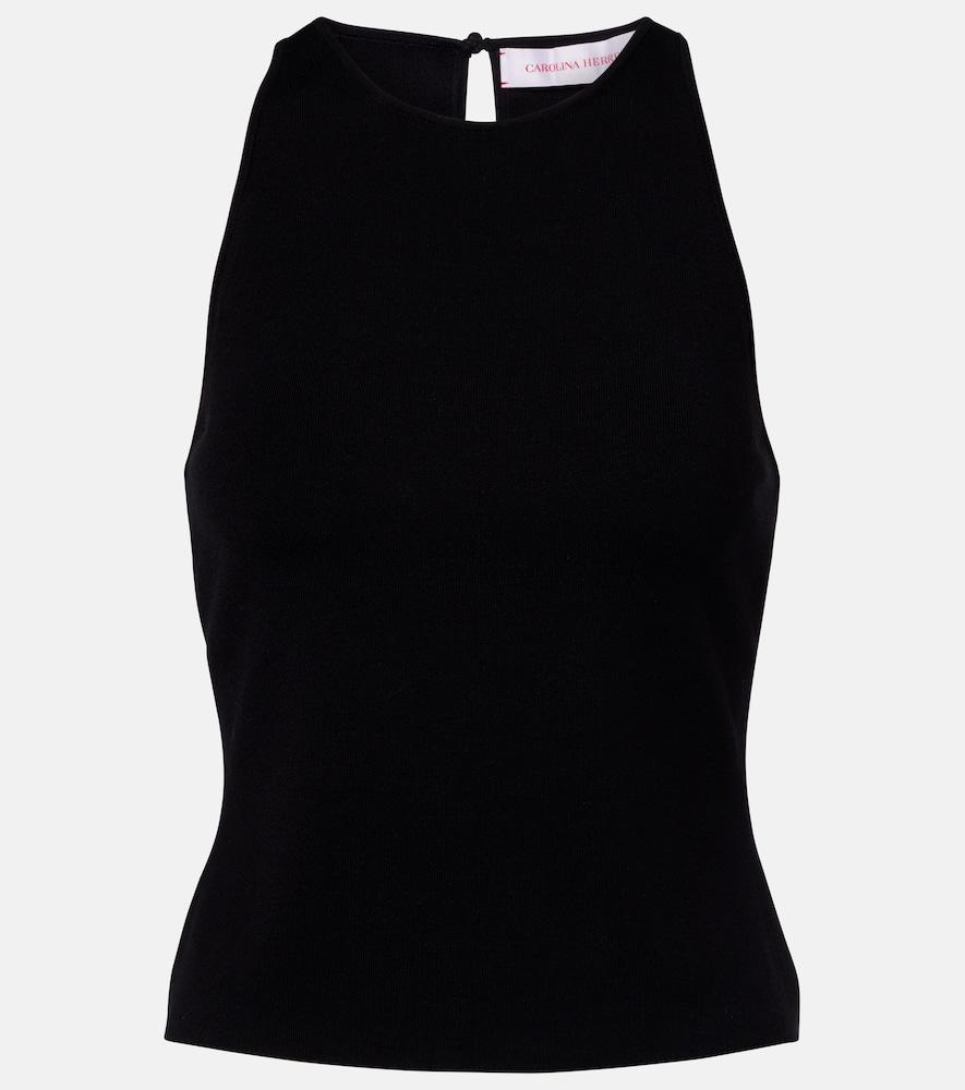 carolina herrera knitted top