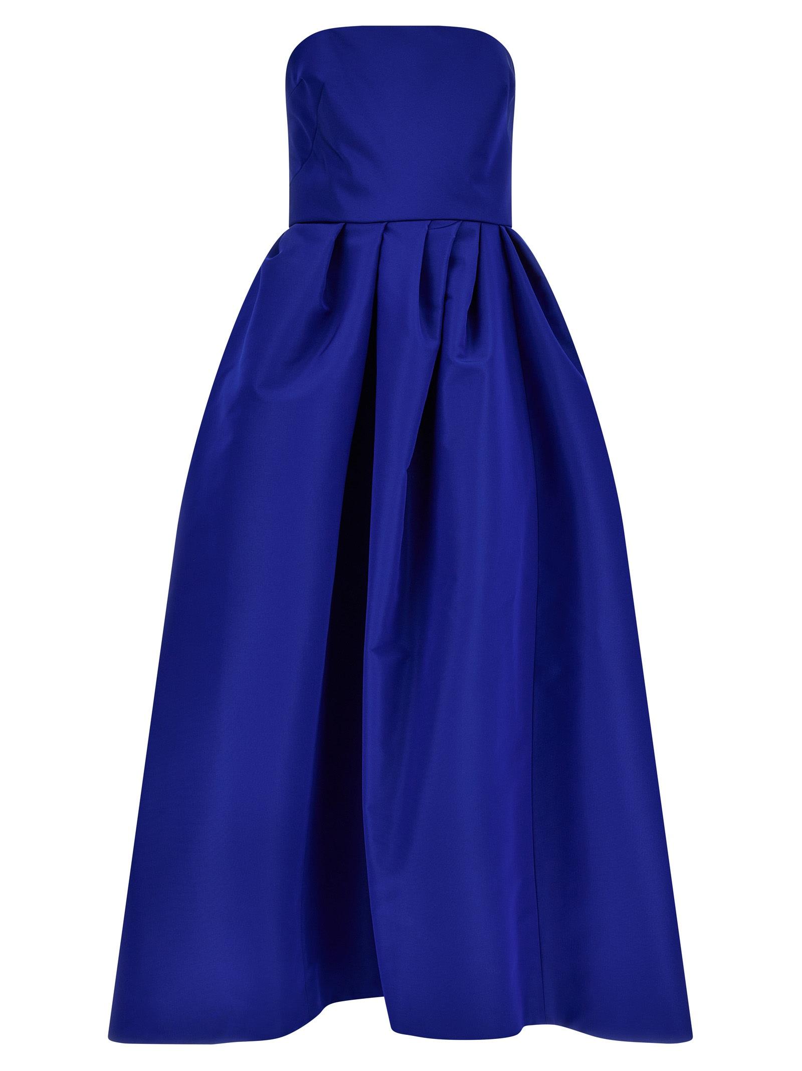 carolina herrera silk dress