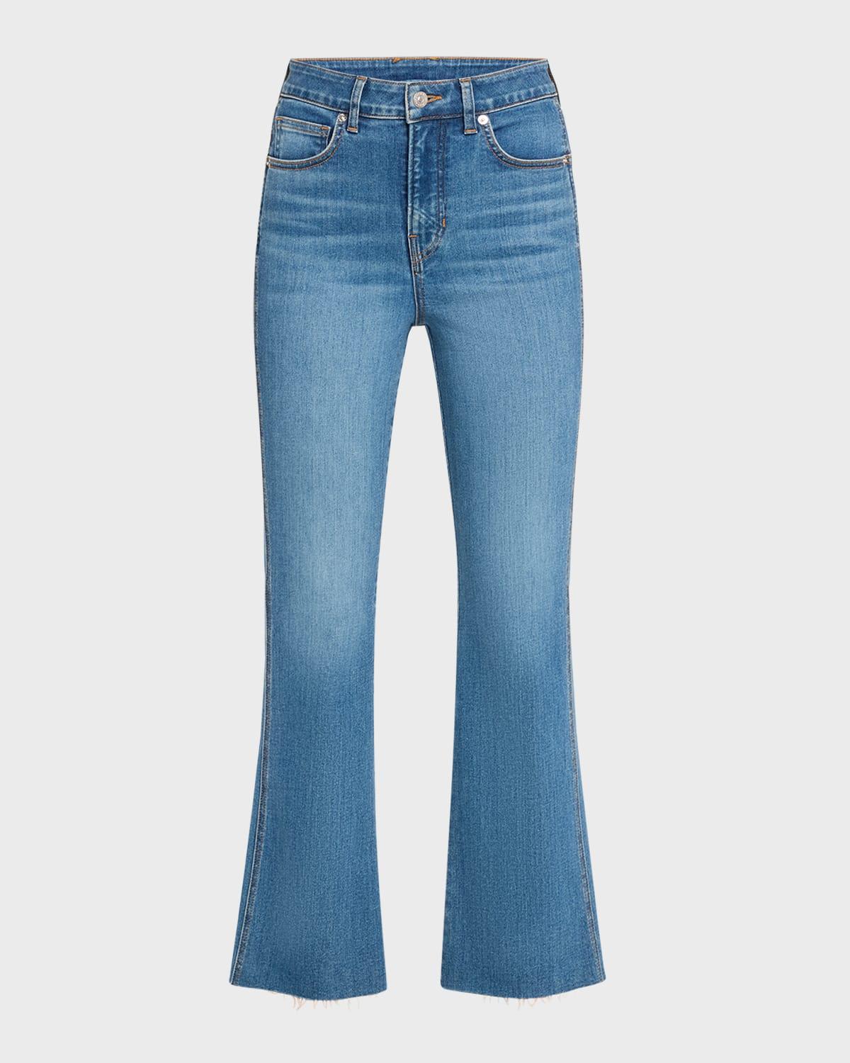 carolina skinny kick-flare jeans