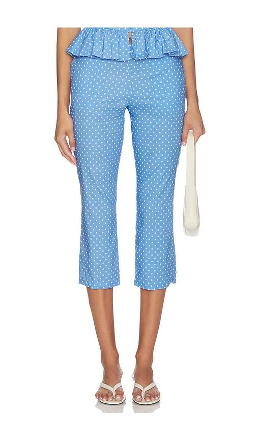 caroline constas andi capri pants in multi.