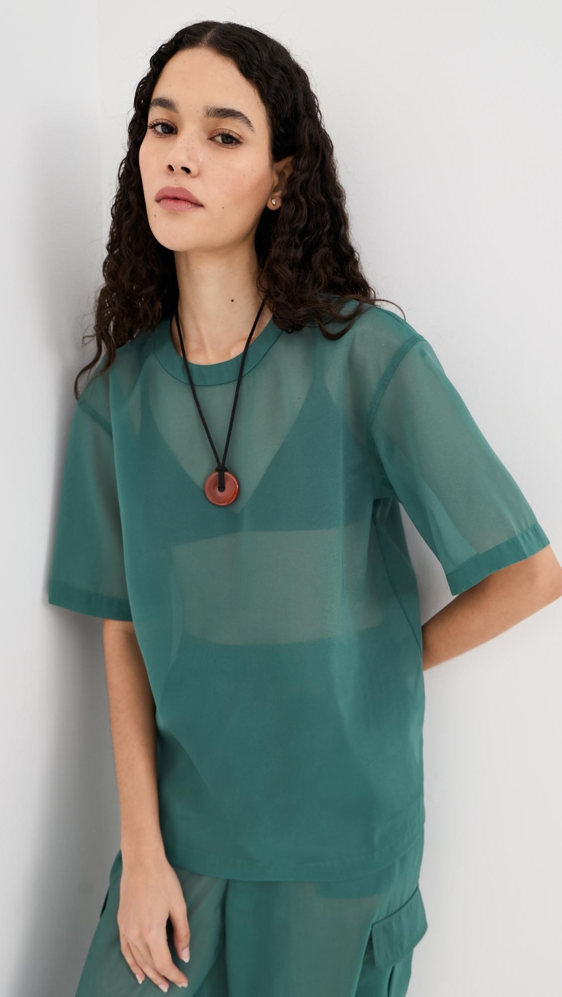 caroline organza tee