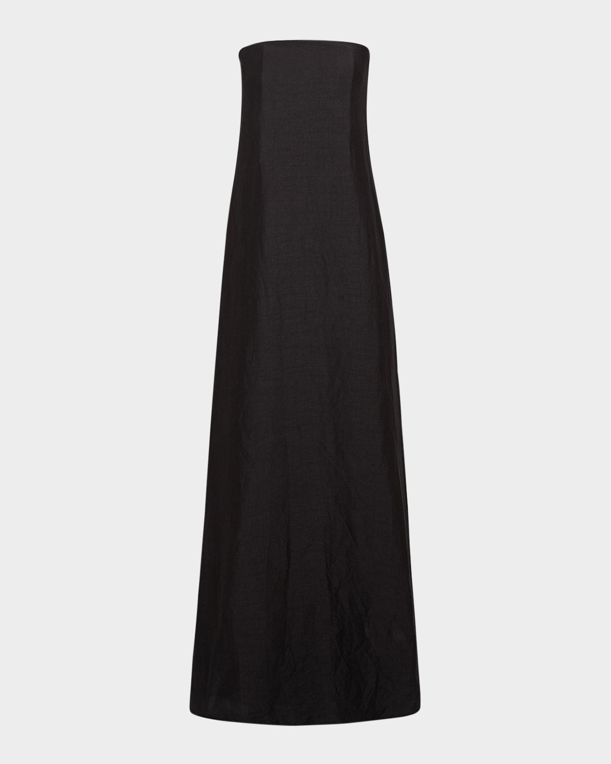 carolyns strapless gown