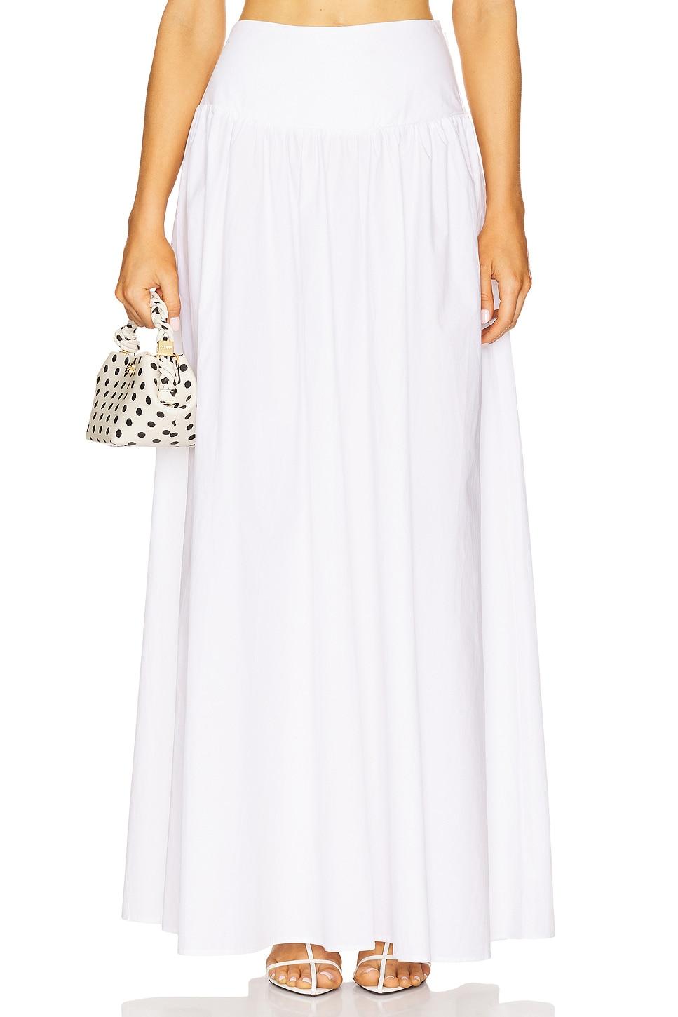 carryover drop waist skirt