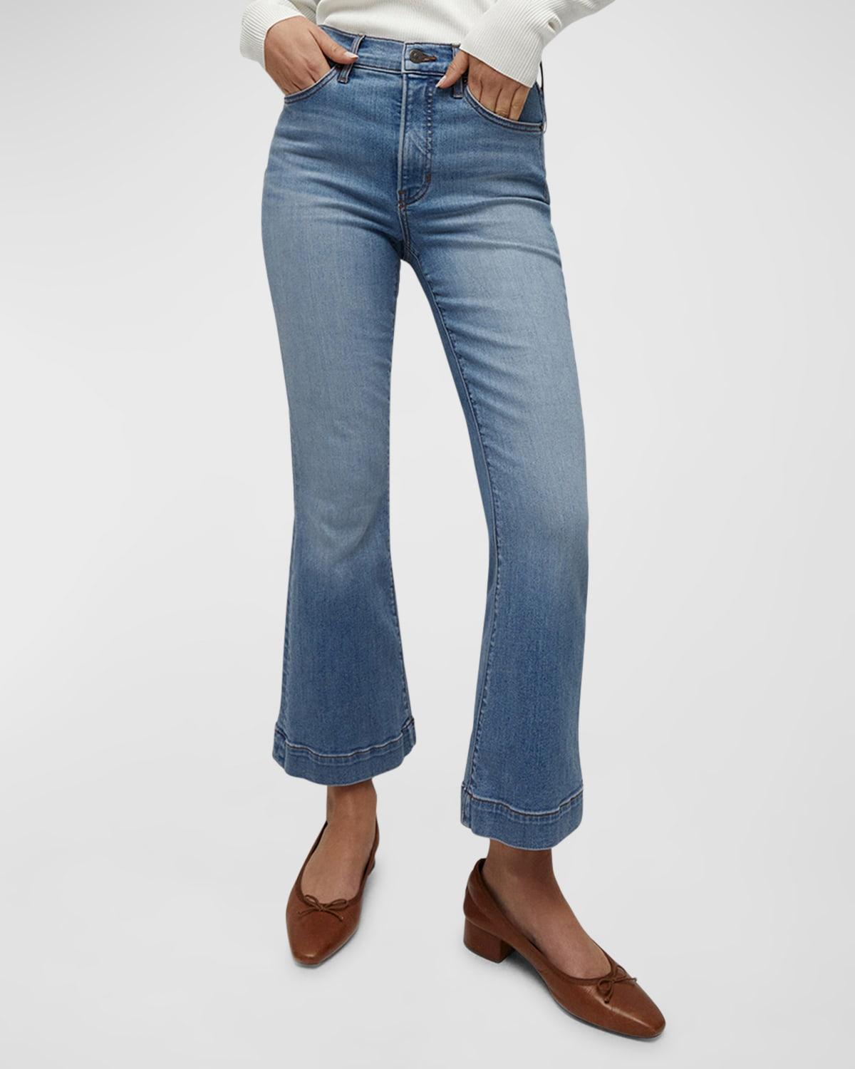 carson ankle flare jeans