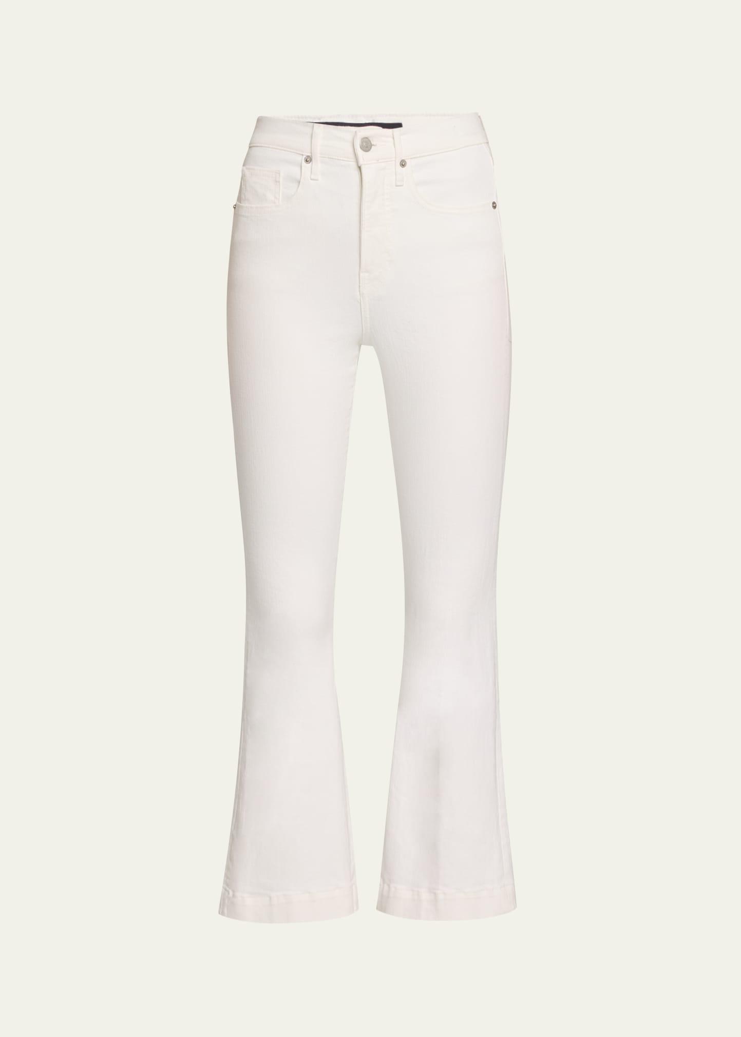 carson high-rise ankle flare jeans