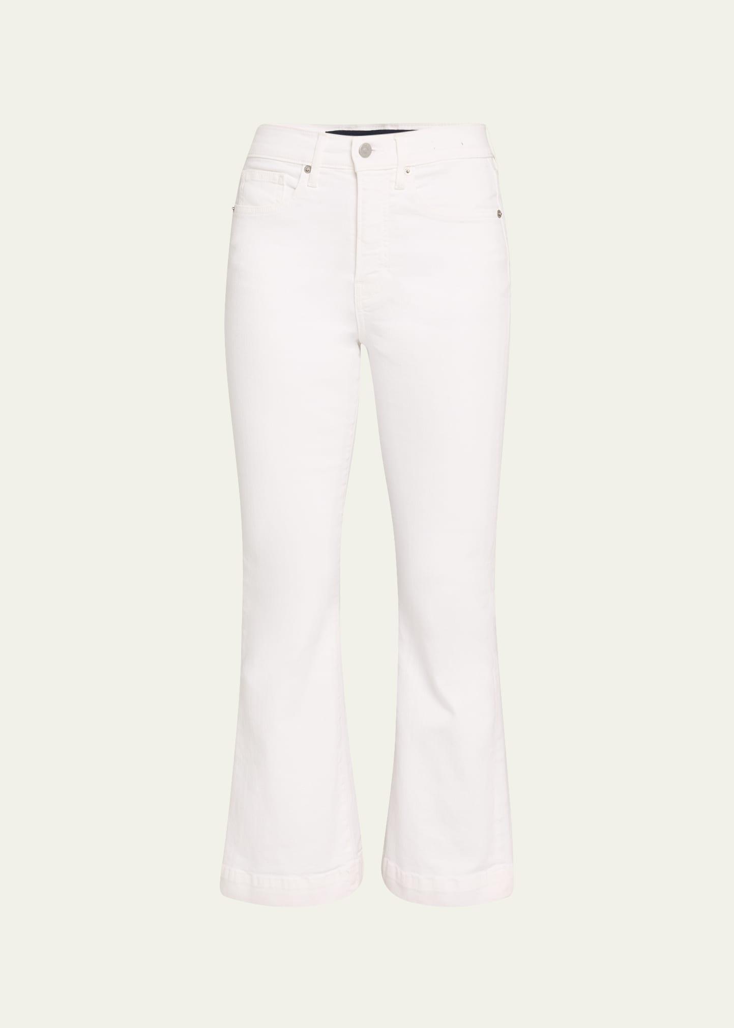 carson high-rise ankle flare jeans