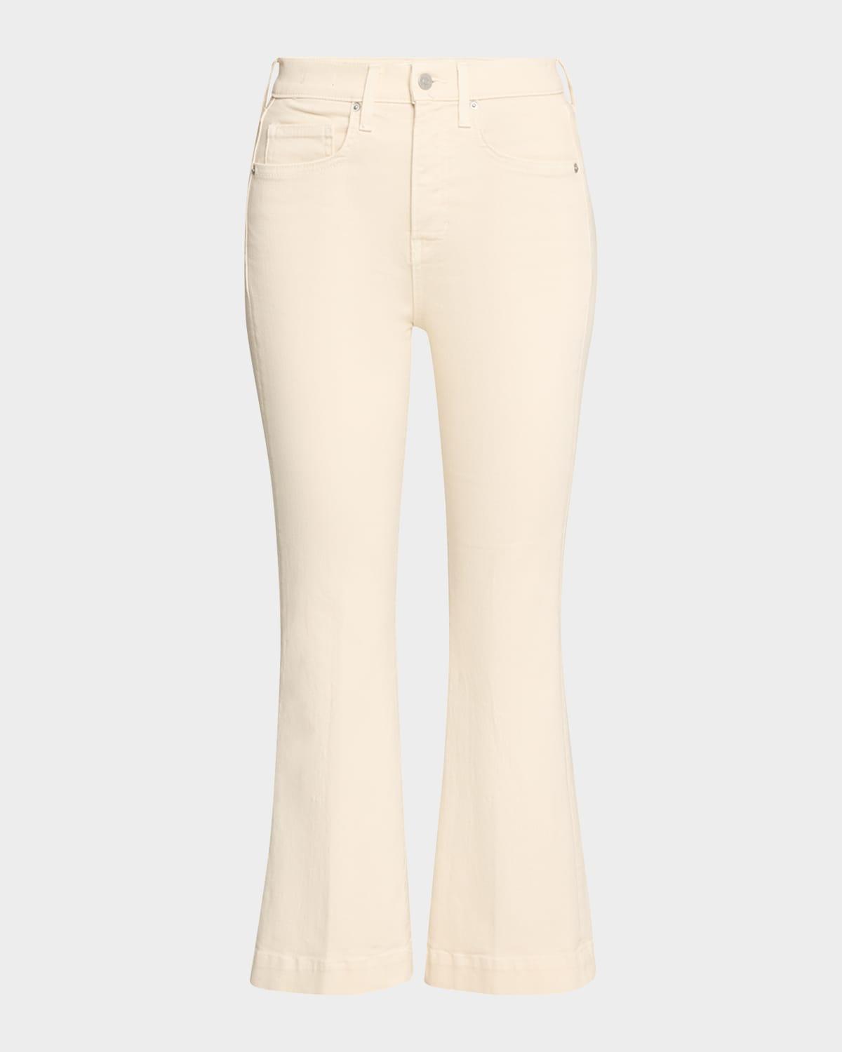 carson high-rise ankle flare jeans