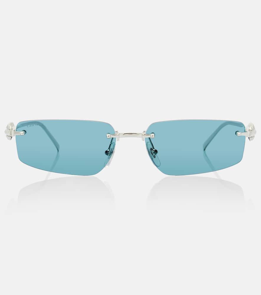 cartier eyewear collection clash de cartier rectangular sunglasses