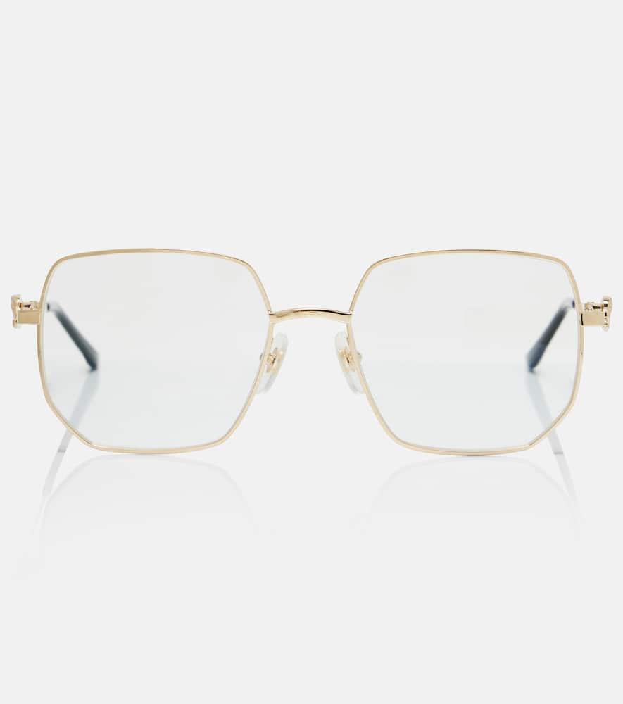 cartier eyewear collection panthère de cartier square glasses