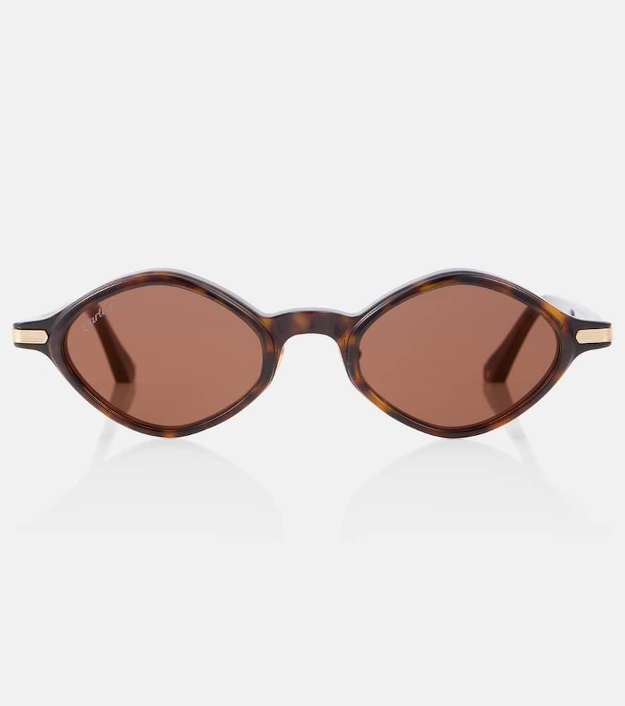 cartier eyewear collection première de cartier oval sunglasses