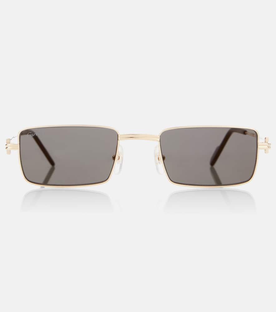 cartier eyewear collection première rectangular sunglasses