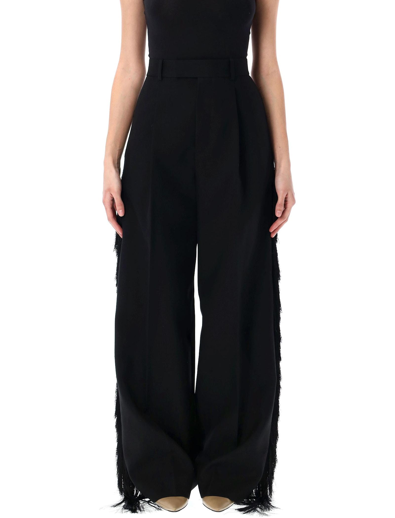 carven fringed trousers