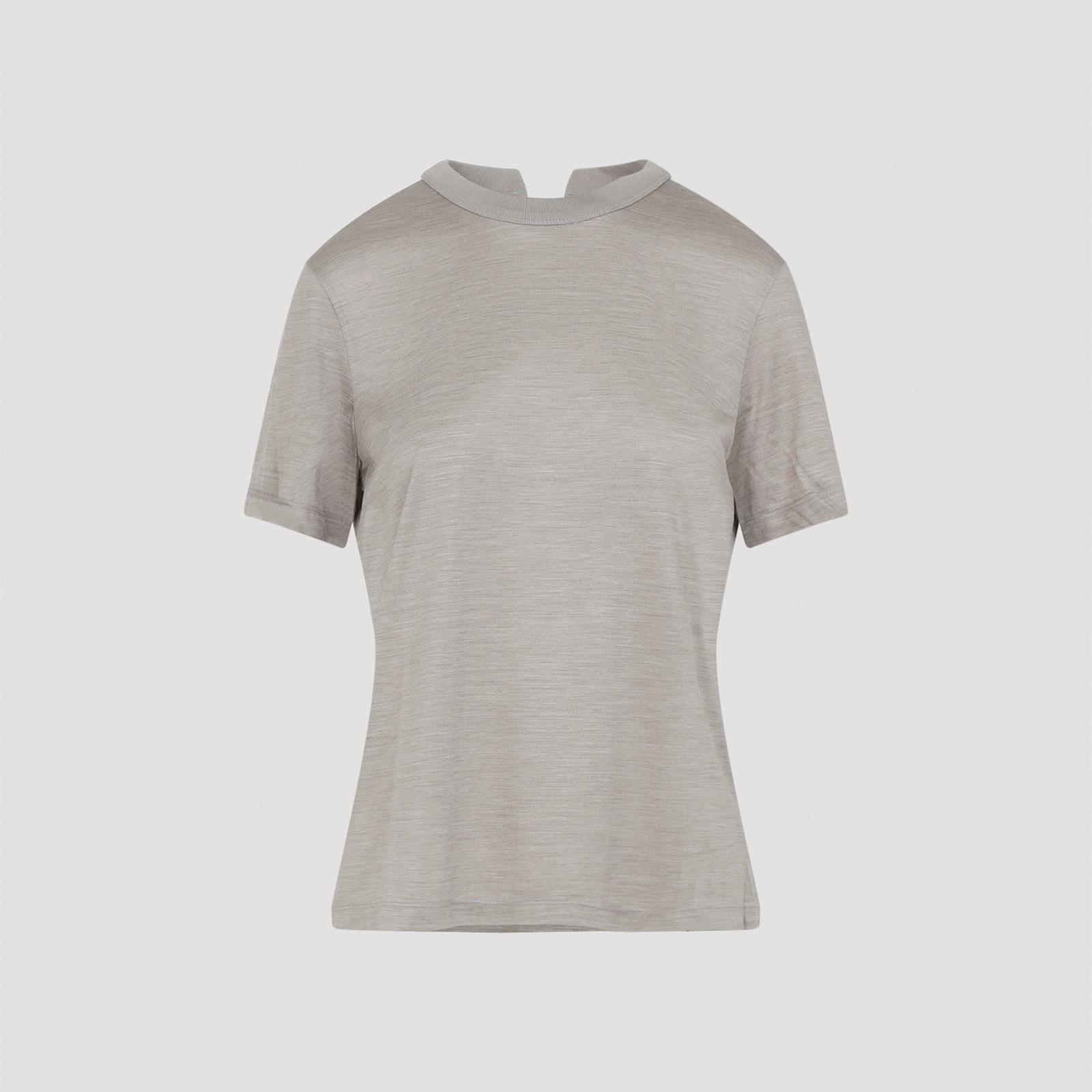 carven gray fitted t-shirt