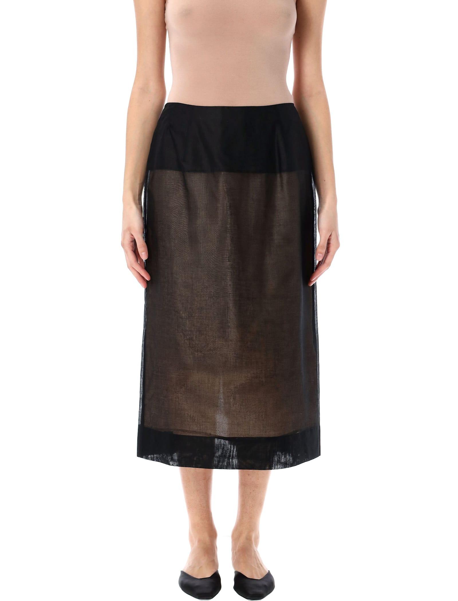 carven midi skirt
