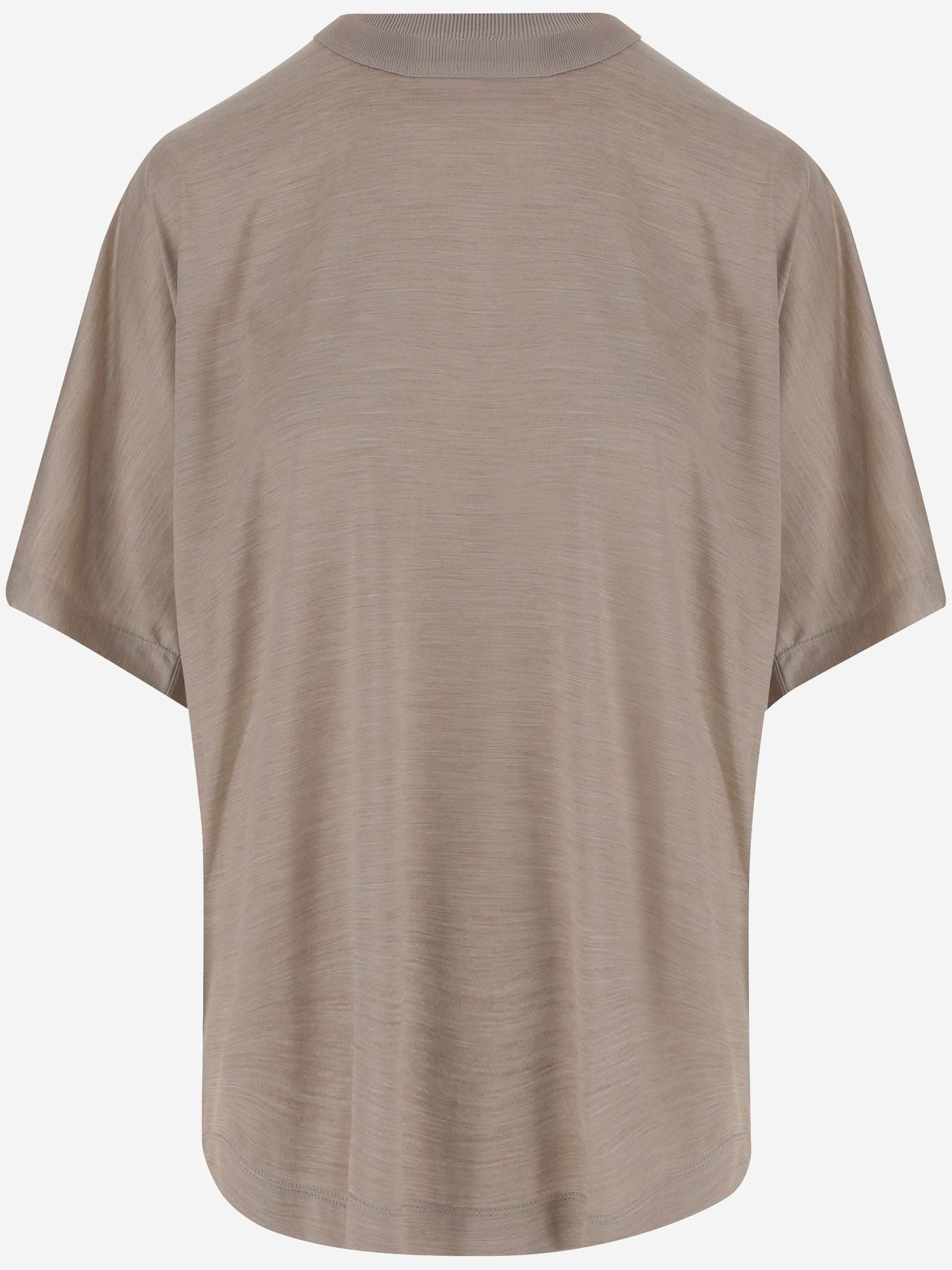 carven silk t shirt