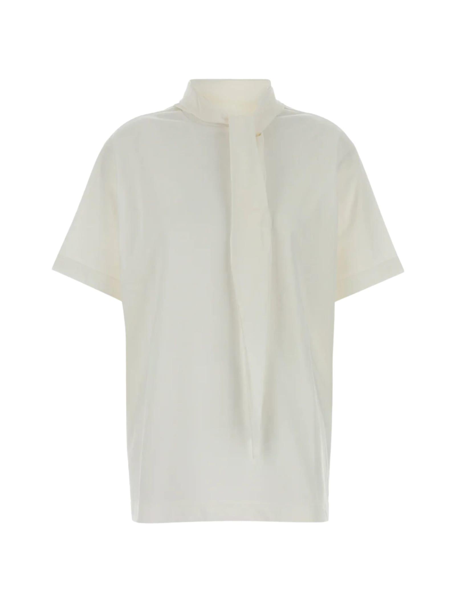 carven t-shirt with scarf