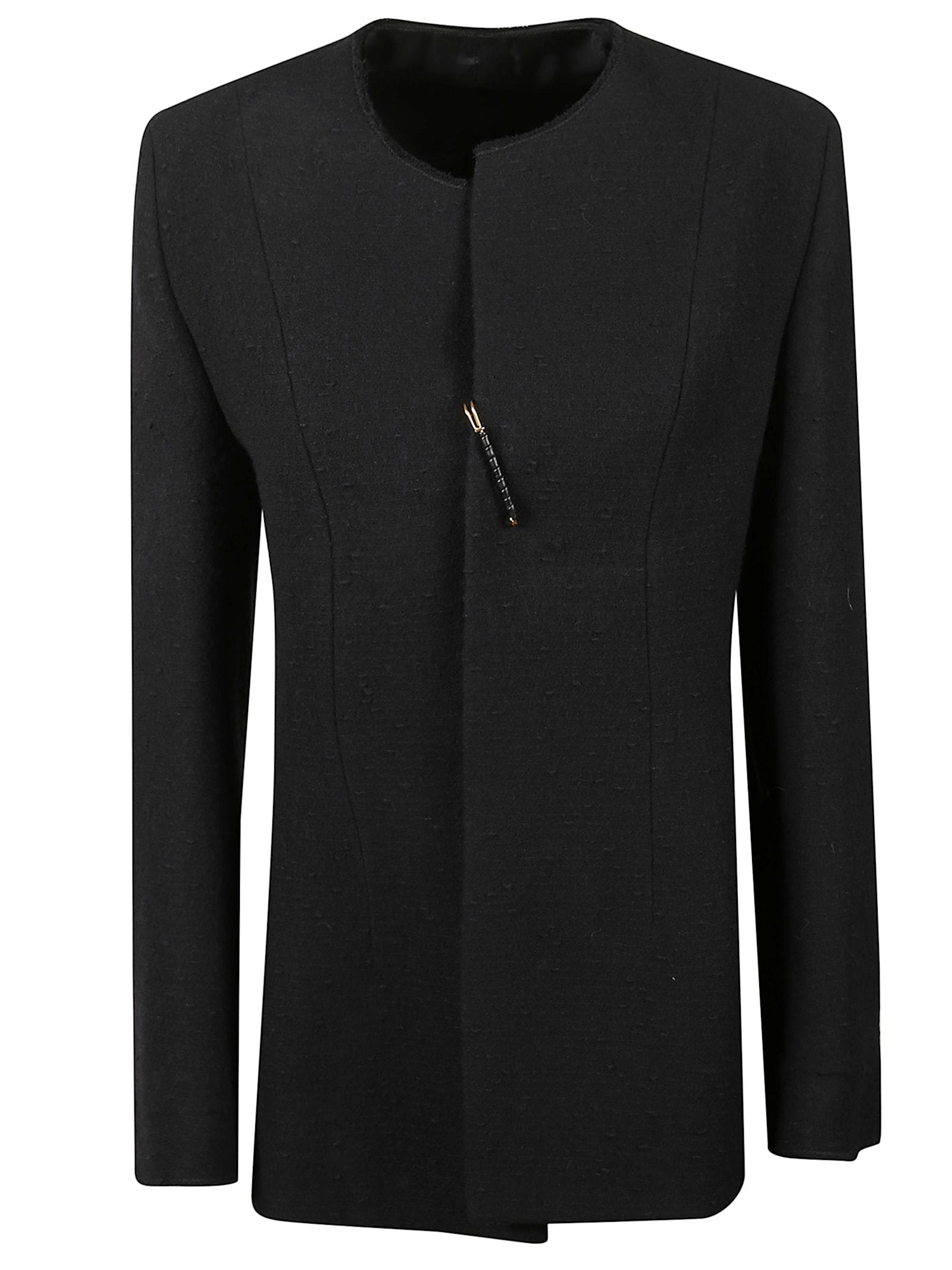 carven unstructured wool jacket