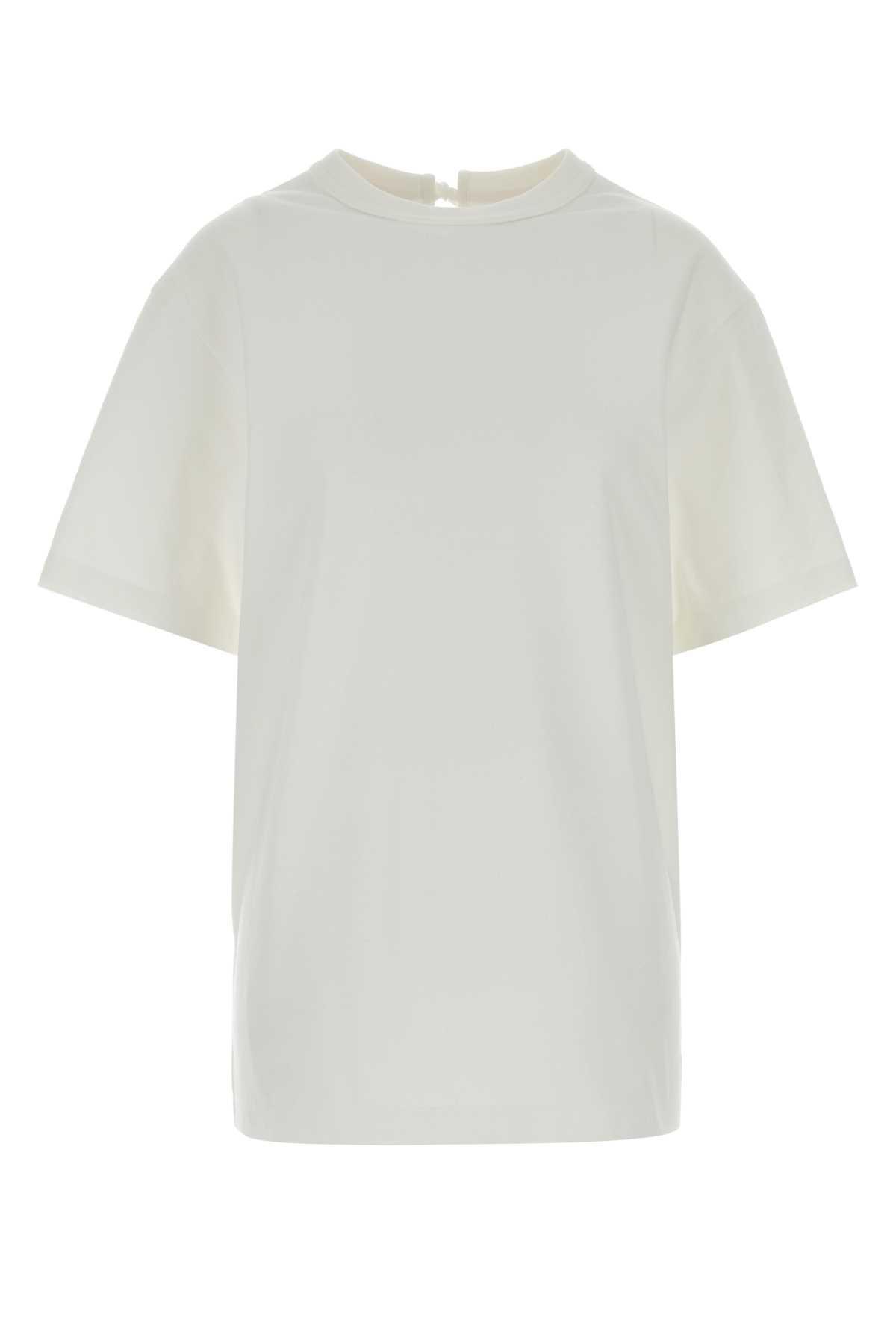 carven white cotton t-shirt