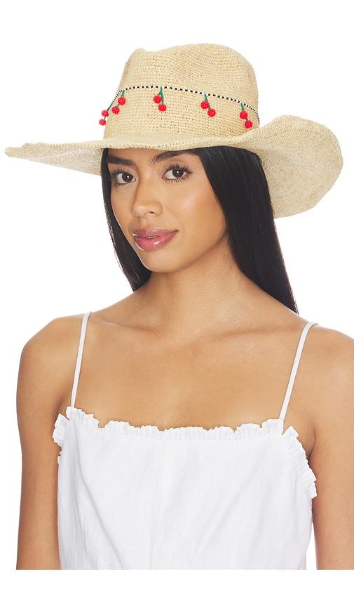 casa clara amarena cowboy hat in beige.