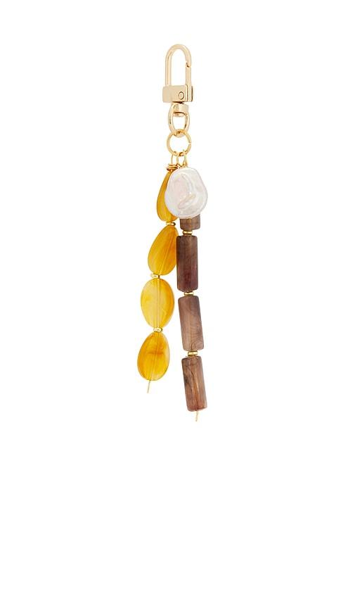 casa clara chiara keychain in neutral.