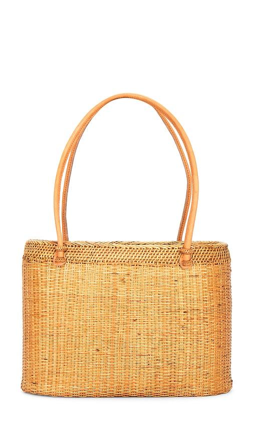 casa clara halima tote bag in beige.