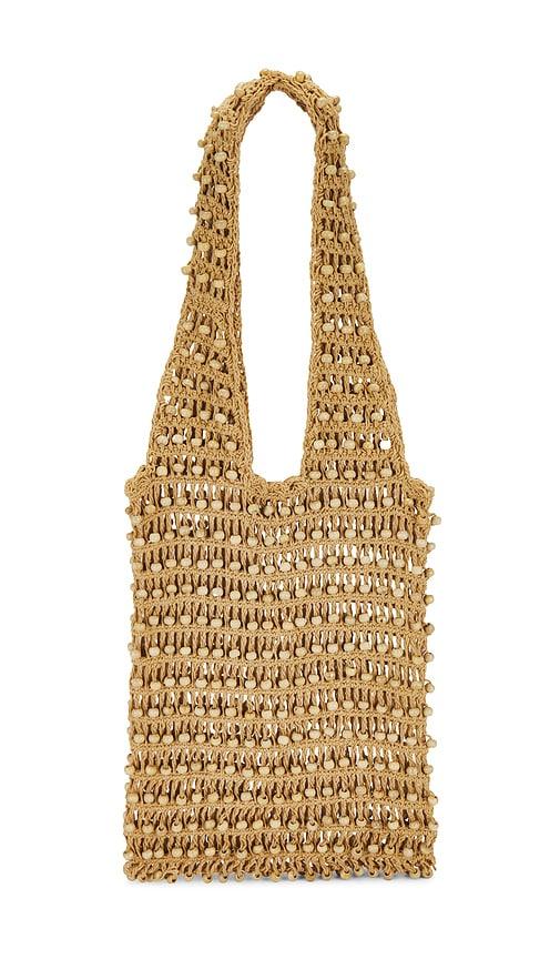 casa clara milo bag in beige.