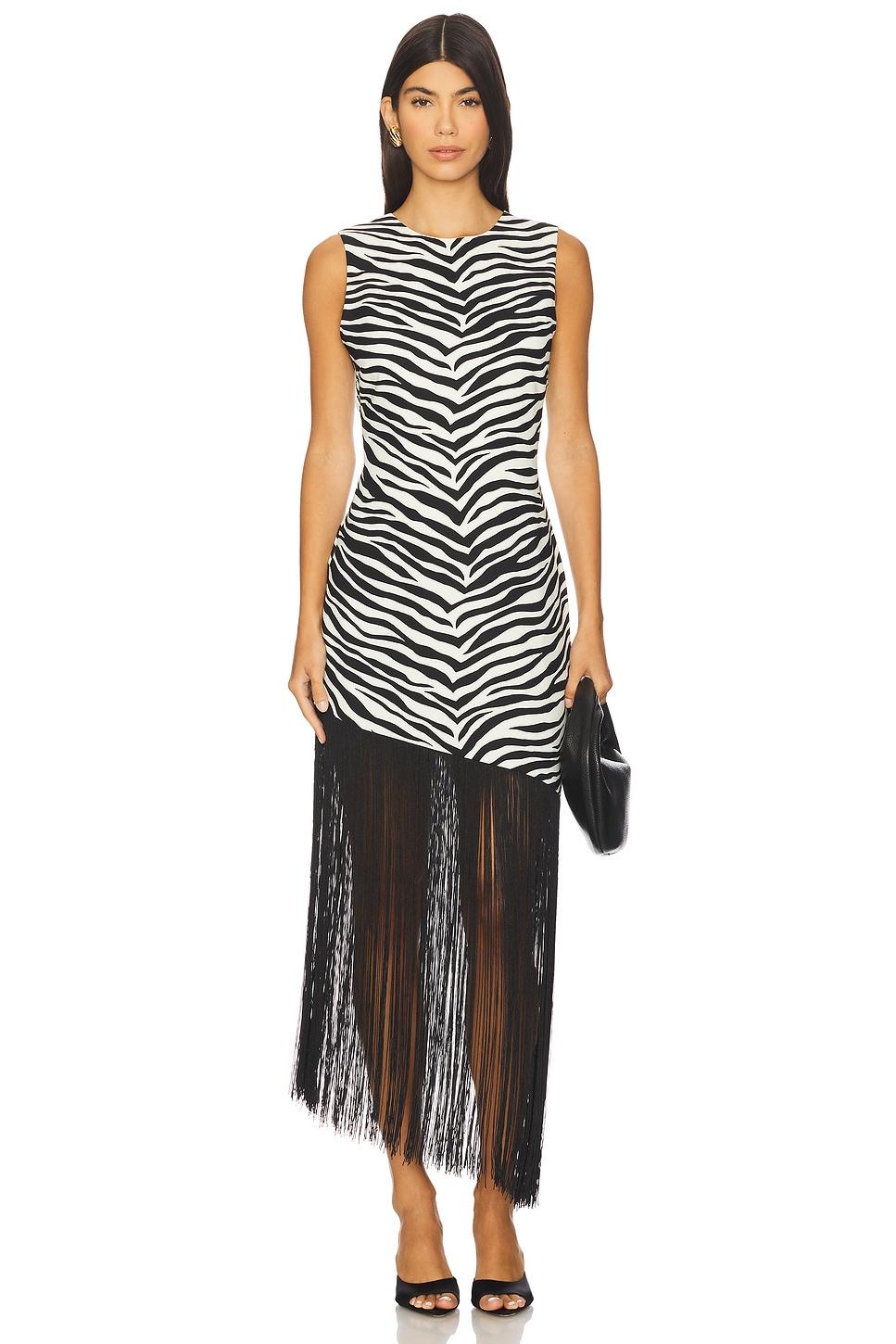 casablanca fringe dress