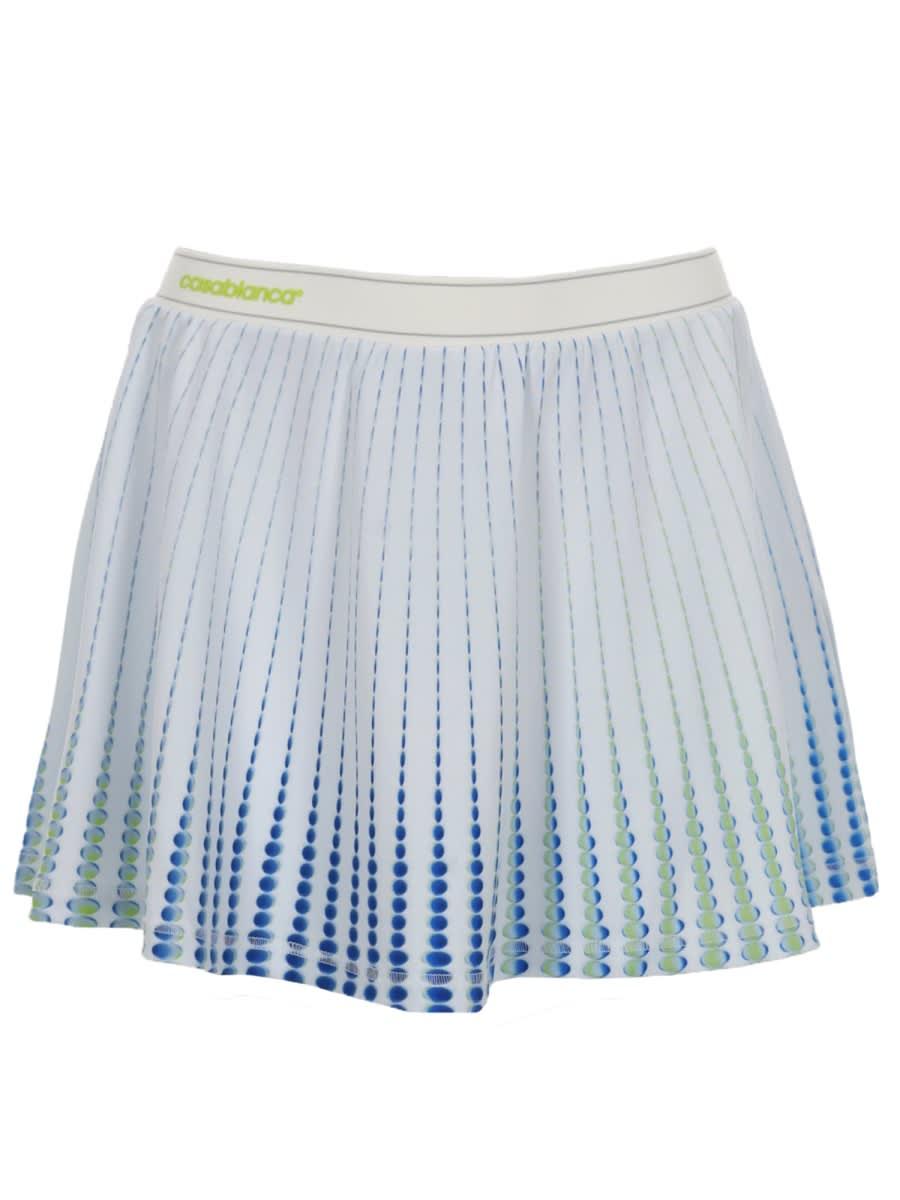 casablanca miniskirt with gradient print