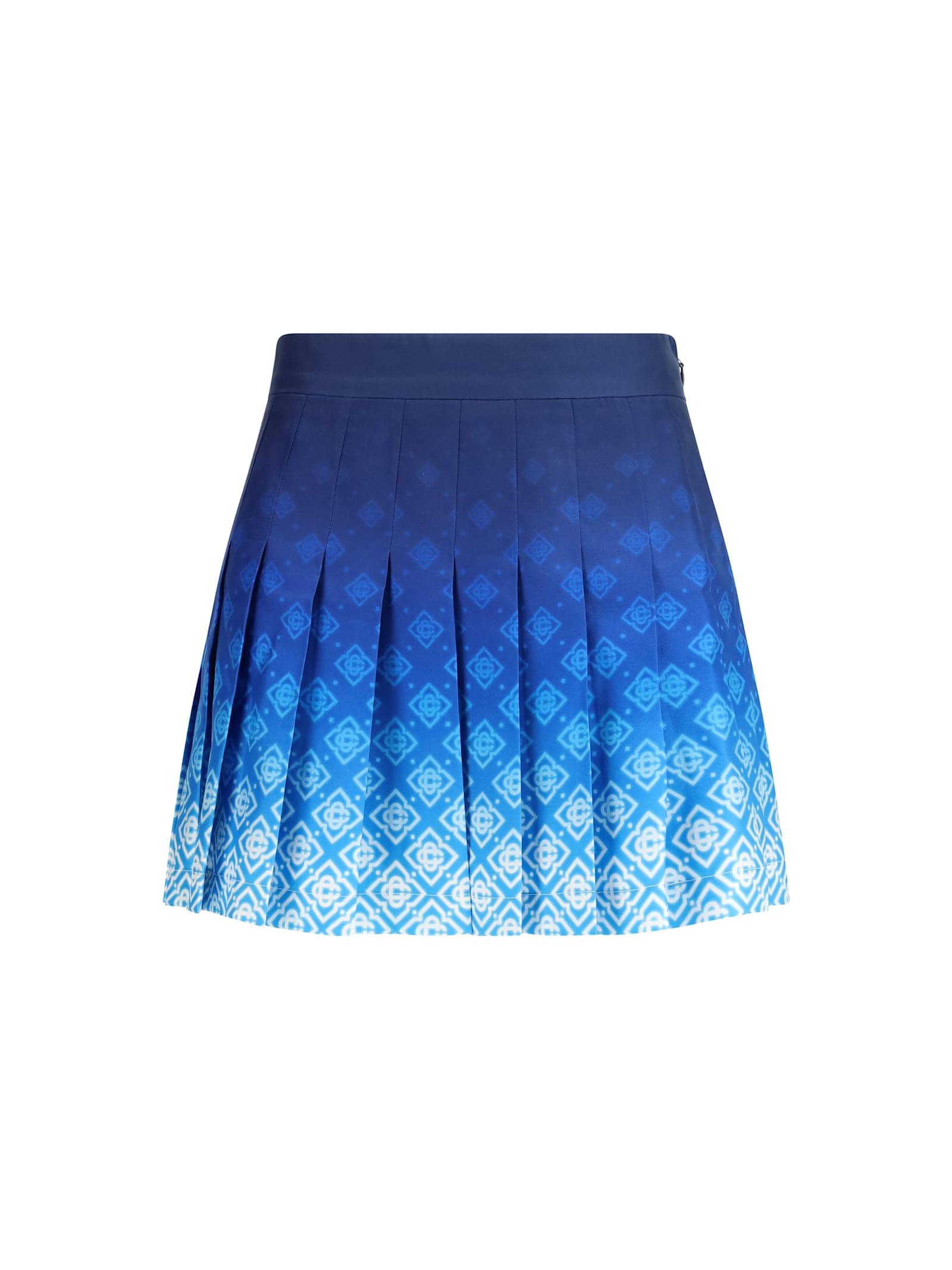 casablanca pleated mini skirt
