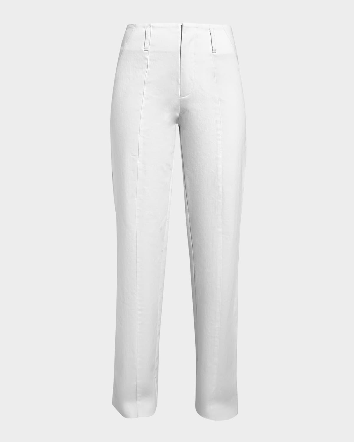 casablanca straight-leg trousers