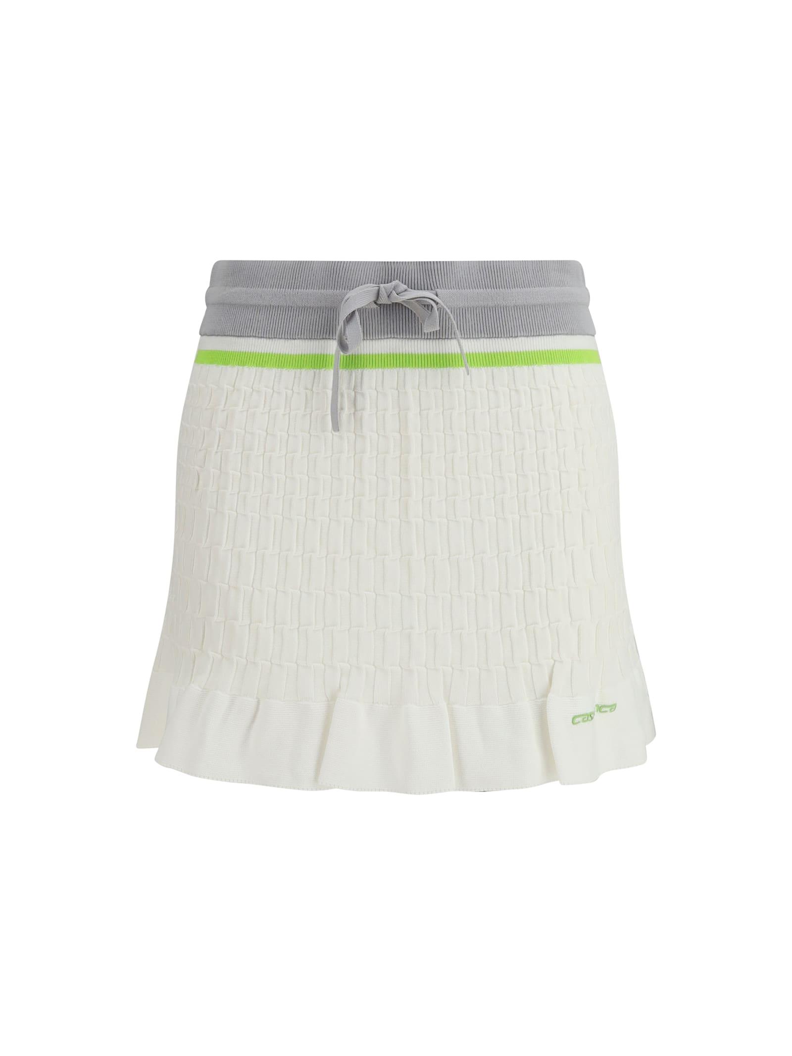 casablanca tennis mini skirt