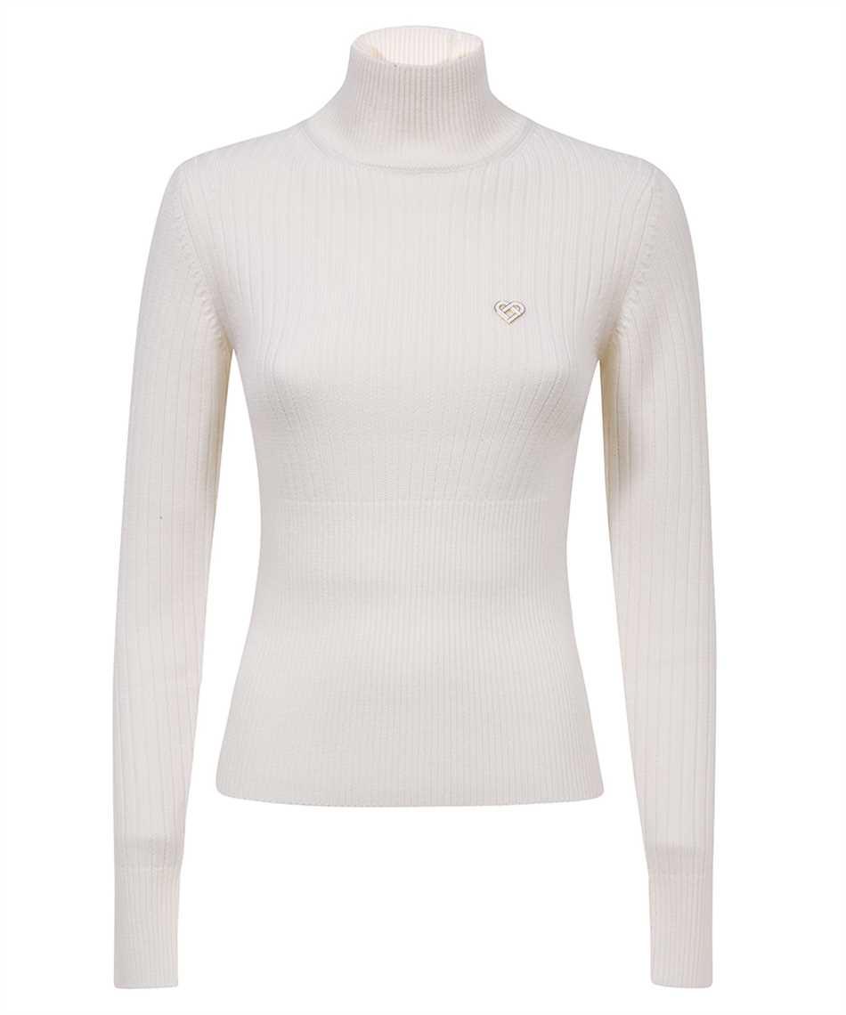 casablanca wool turtleneck sweater
