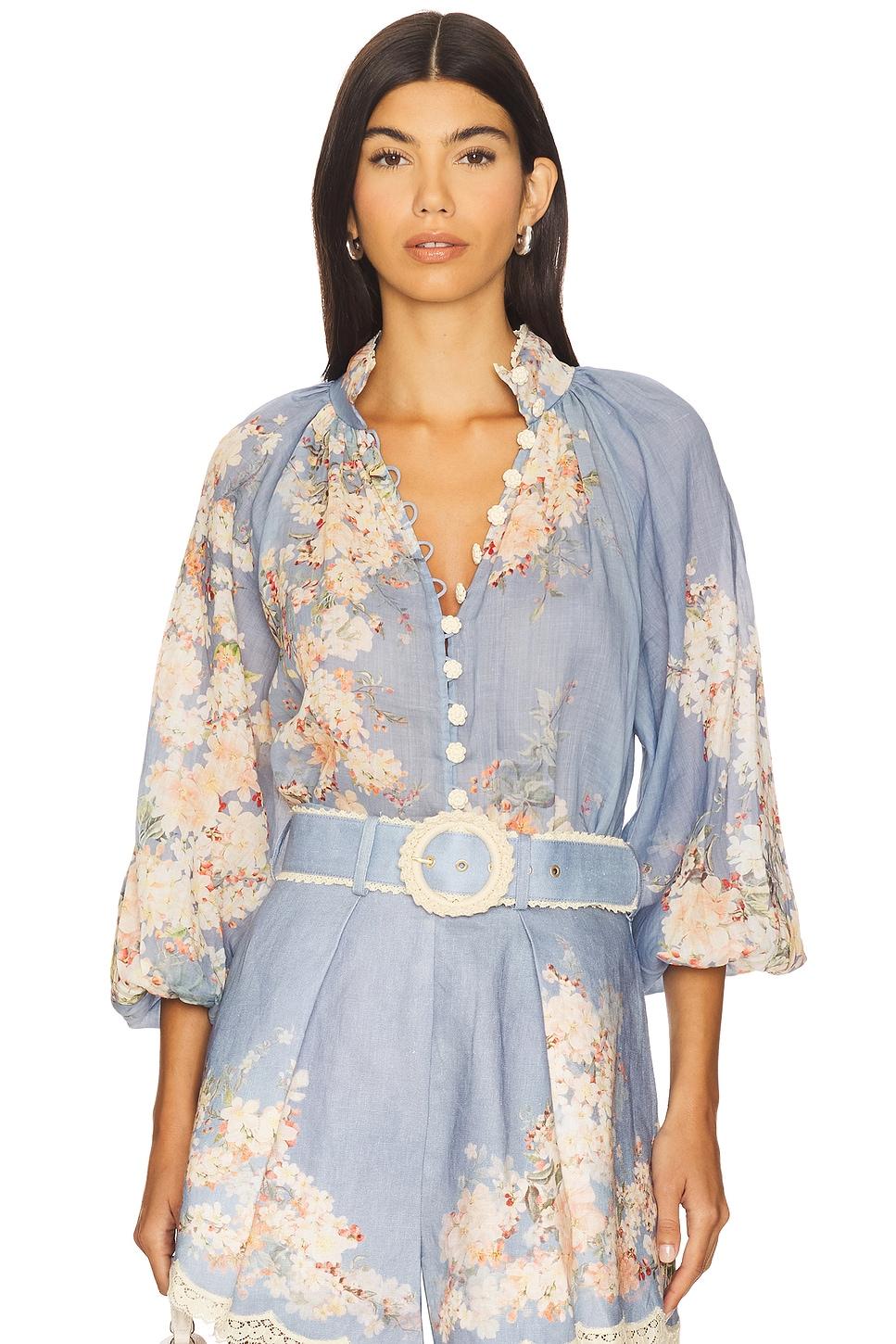 cascadian billow blouse