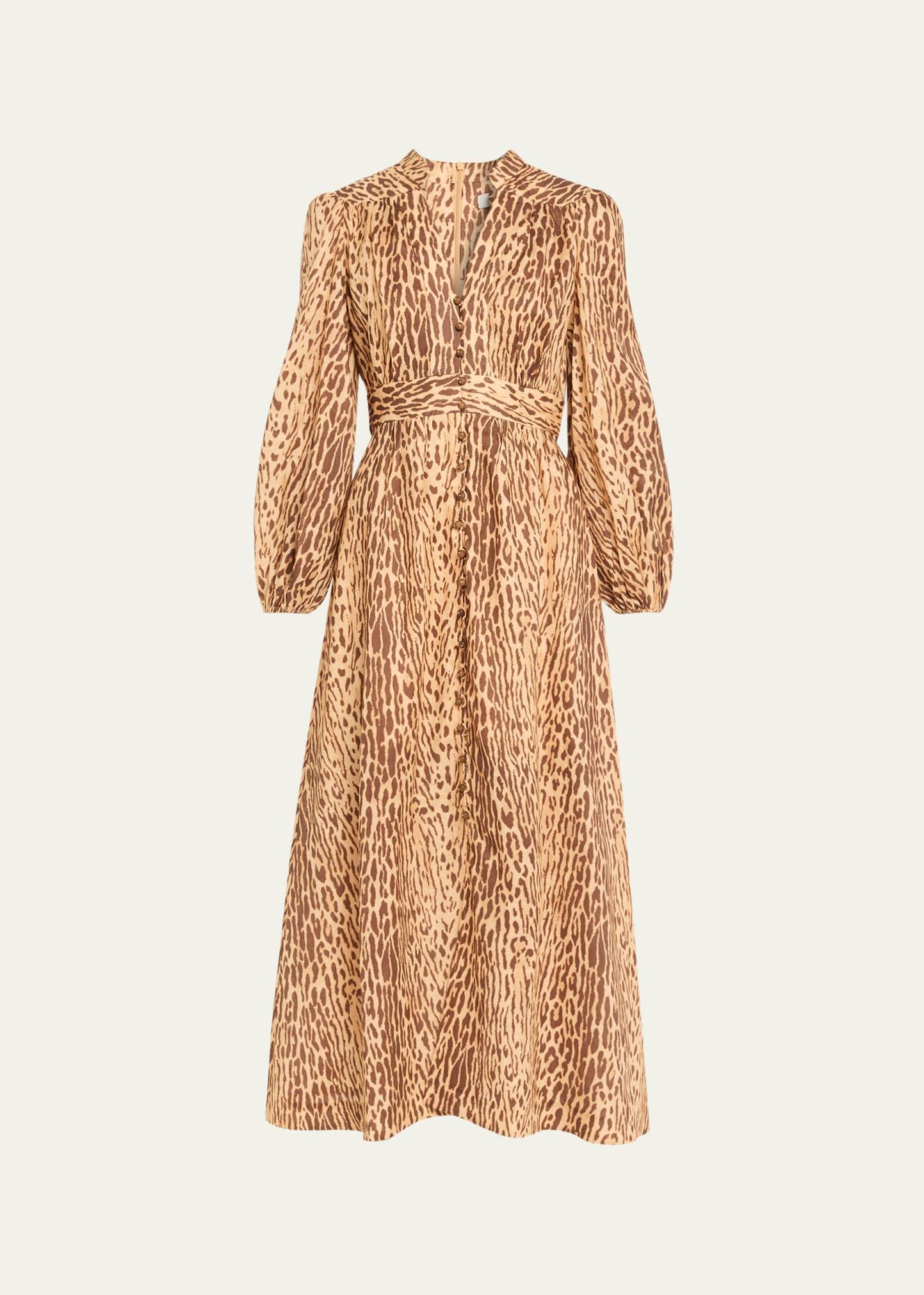 cascadian plunge maxi dress