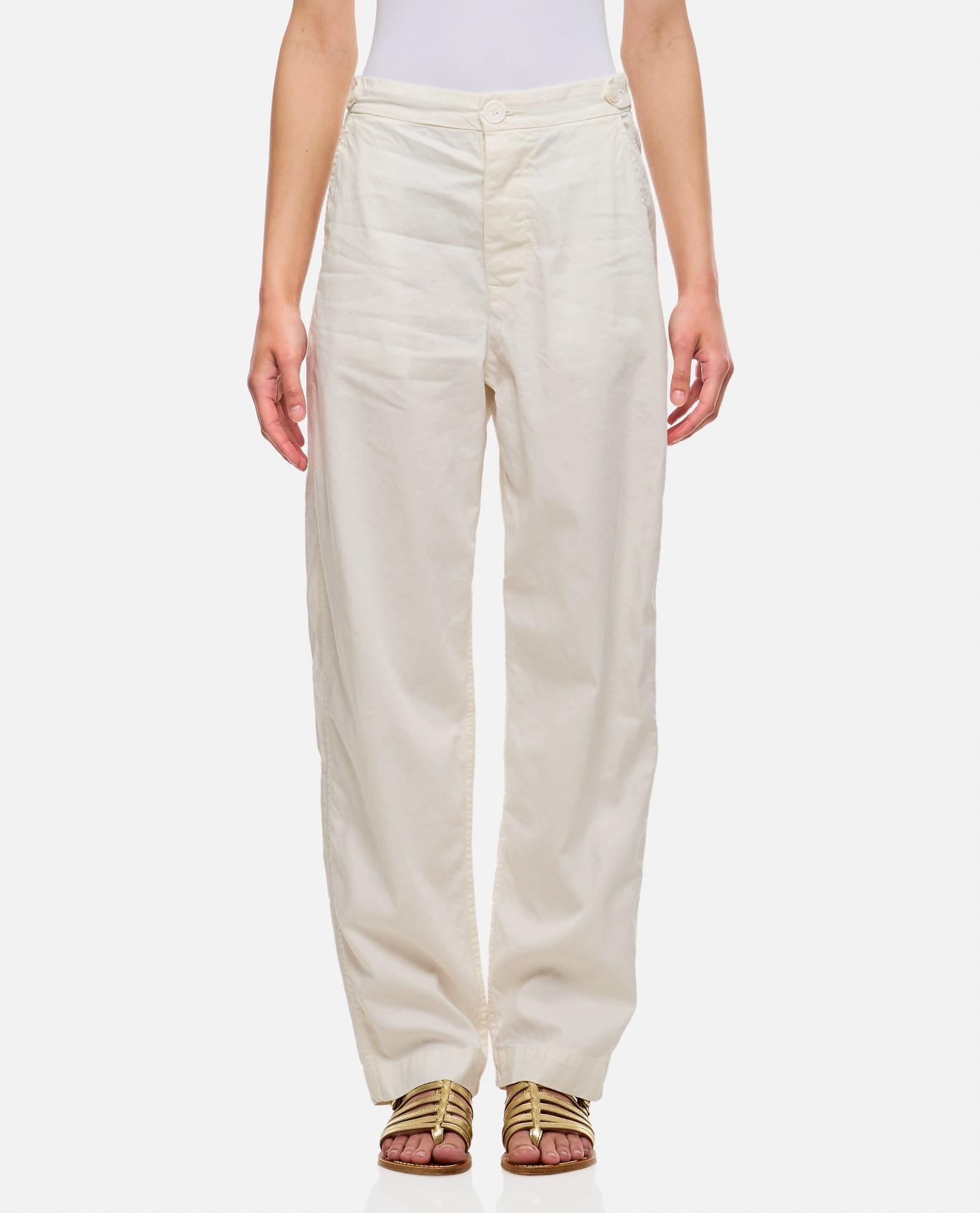 casey casey jude femme cotton and linen pants