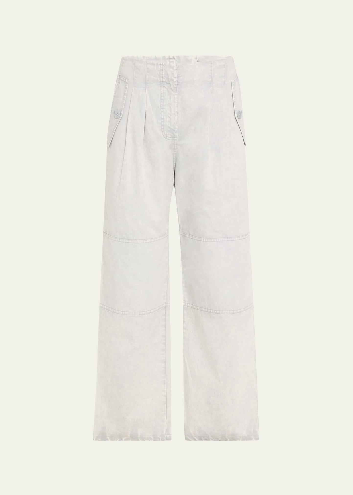 casey high-rise tie ankle pants