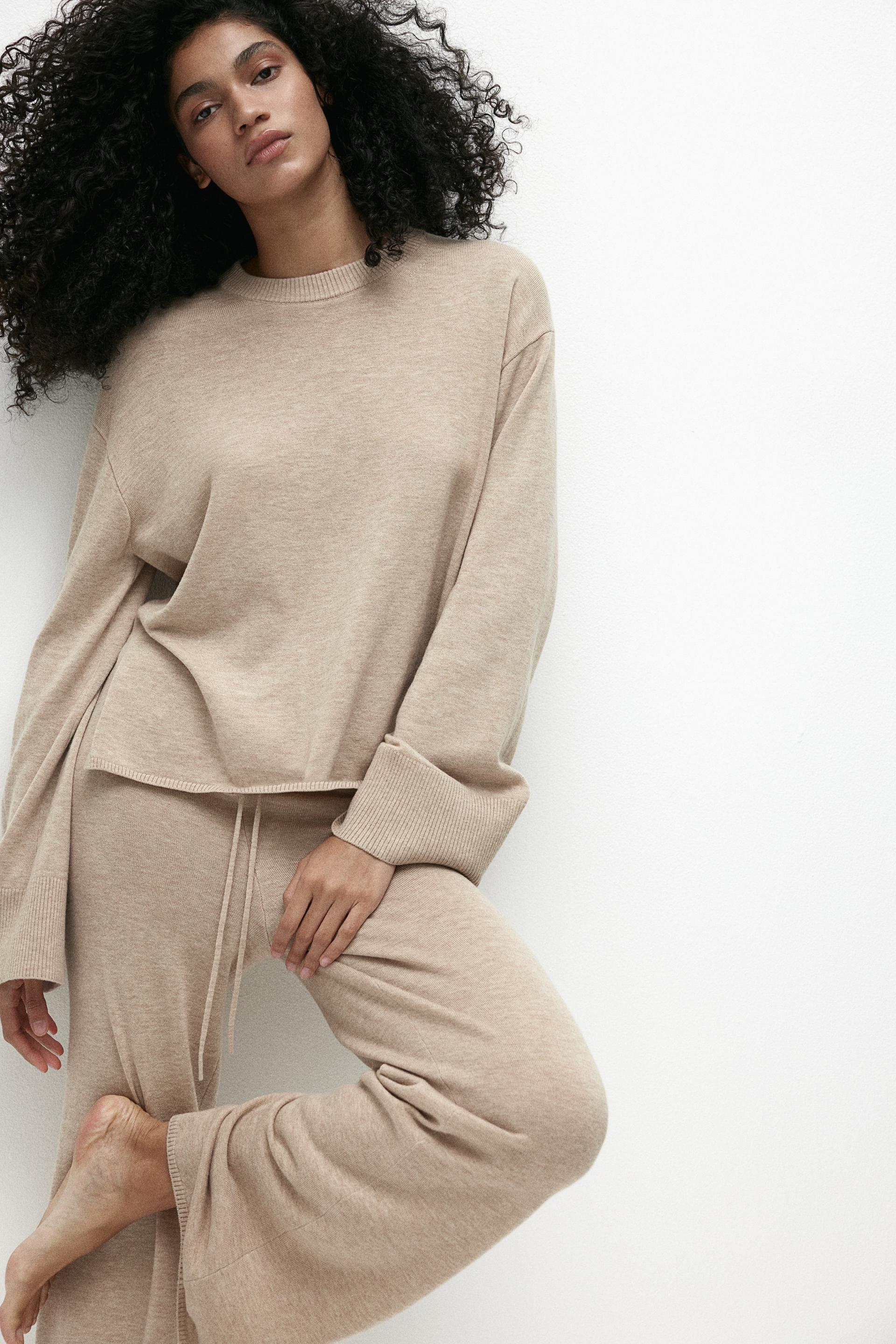 cashmere-blend sweater