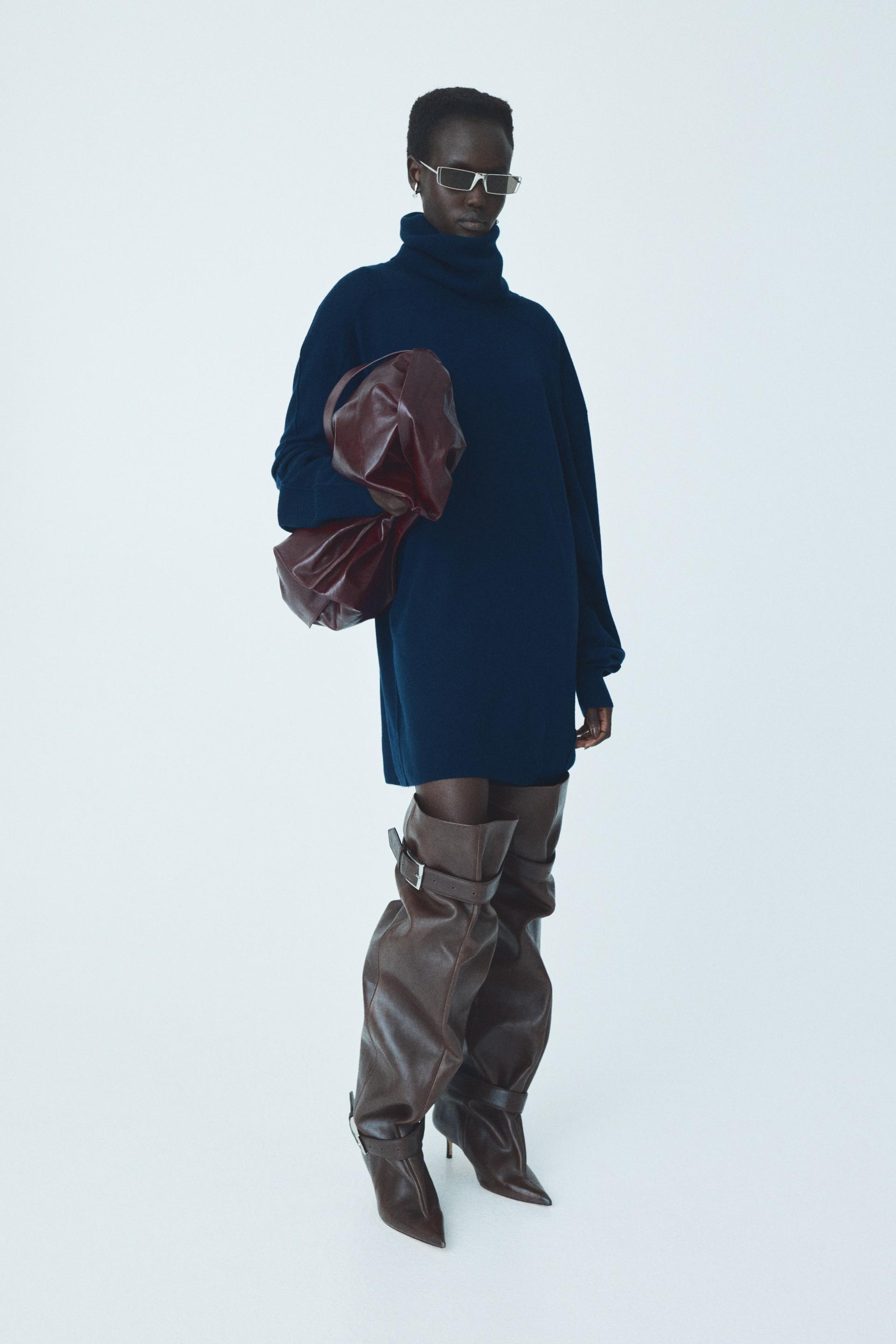 cashmere-blend sweater